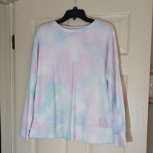 Indigo Soul Pastel Tie-Dye Sweatshirt